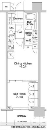 コンフォリア秋葉原EASTの物件間取画像